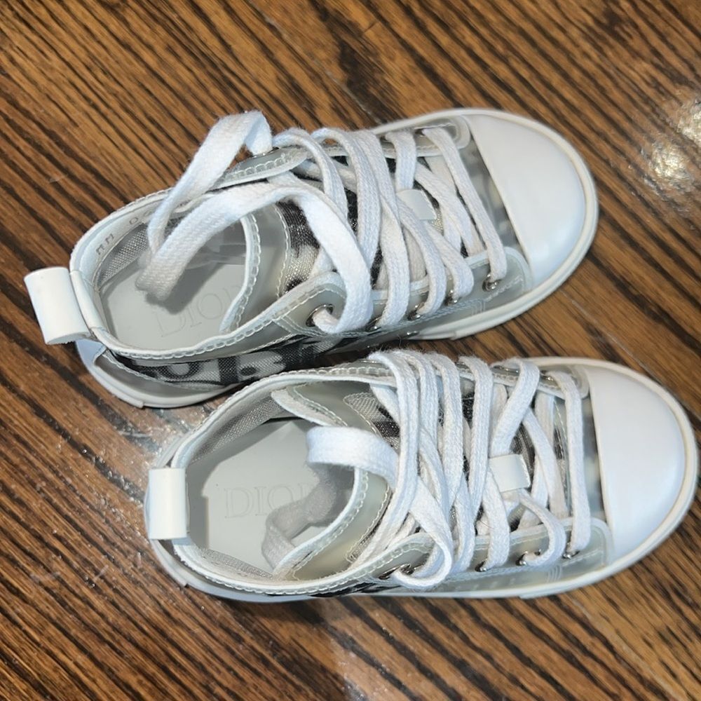 DIOR KIDS B23 HIGH TOP SNEAKER 25 - Picture 11 of 12